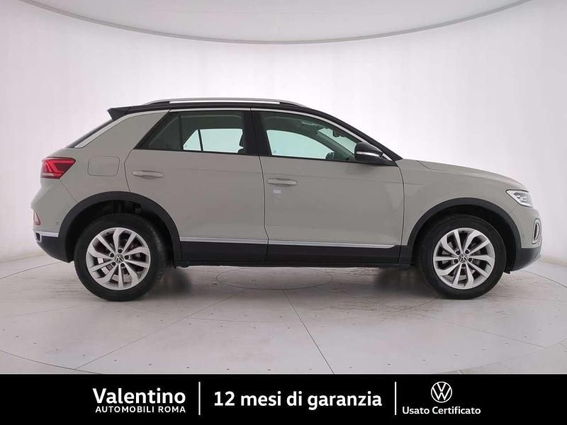 Usata VW T-Roc Style 110 CV (80 kW) 2023 Beige SUV