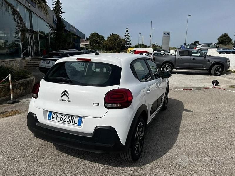 Usata Citroën C3 101 CV (74 kW) 2024 Bianco Utilitaria
