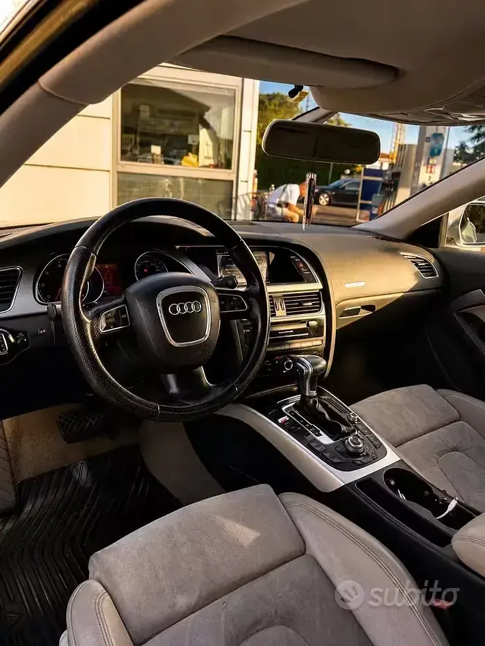 Usata Audi A5 190 CV (139 kW) 2008 Bianco Coupé