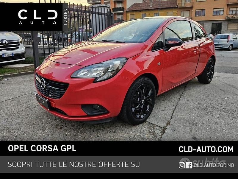 Rosso Usata 2016 Opel Corsa Coupé | 5999 € (Buon prezzo) - Immagine 1/4