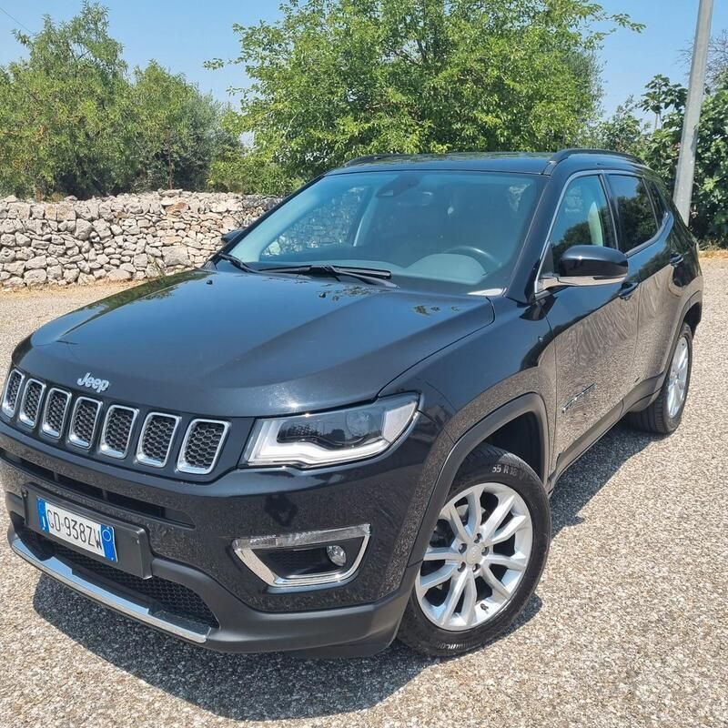 Nero Usata 2021 Jeep Compass Limited SUV | 18.490 € (Buon prezzo) - Immagine 1/4