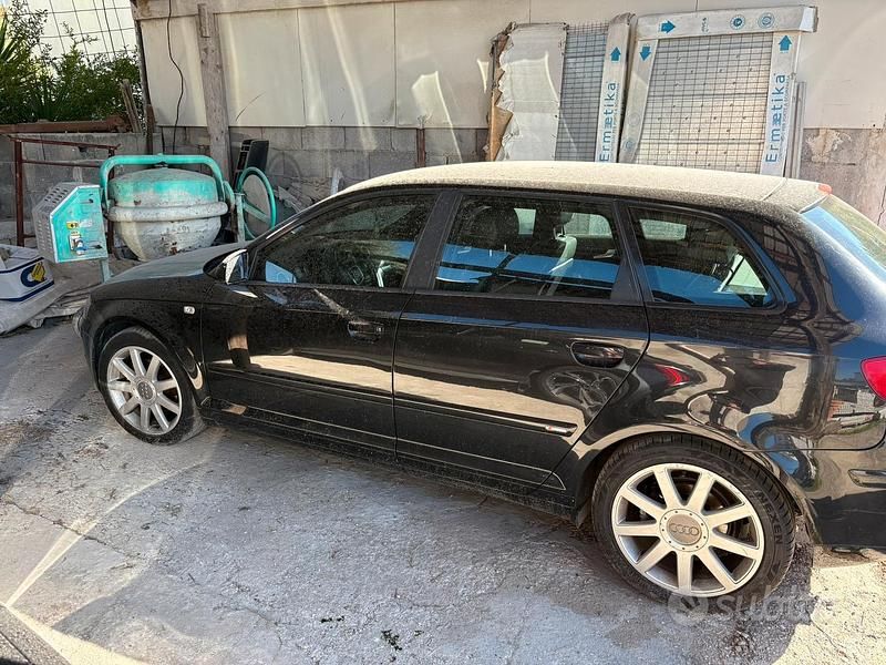 Usata Audi A3 S-Line 140 CV (102 kW) 2006 Nero Berlina