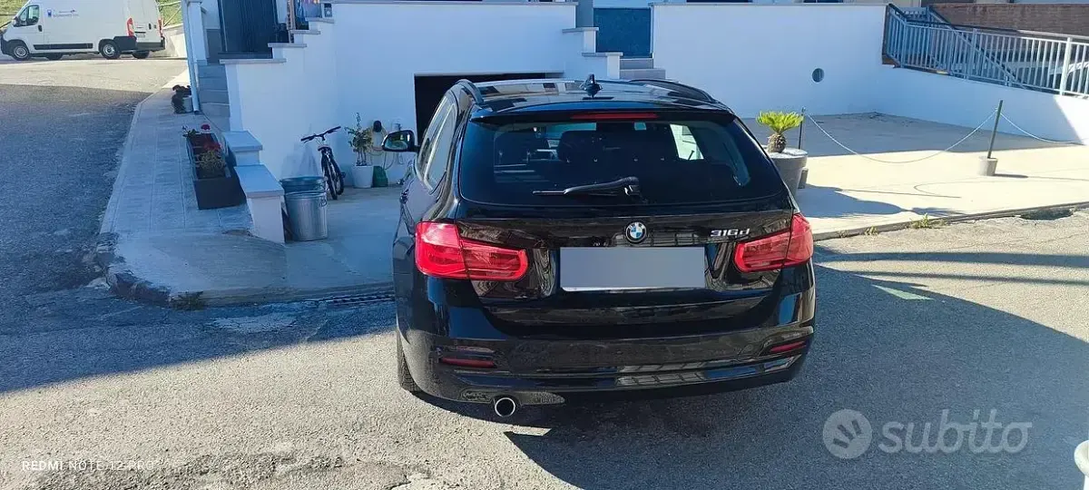 Usata BMW 316 116 CV (85 kW) 2017 Nero Station wagon