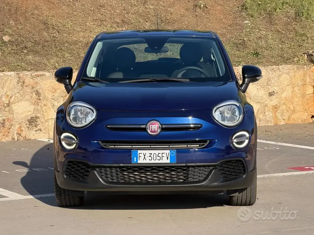 Usata Fiat 500X 95 CV (69 kW) 2019 Bluazzurro SUV