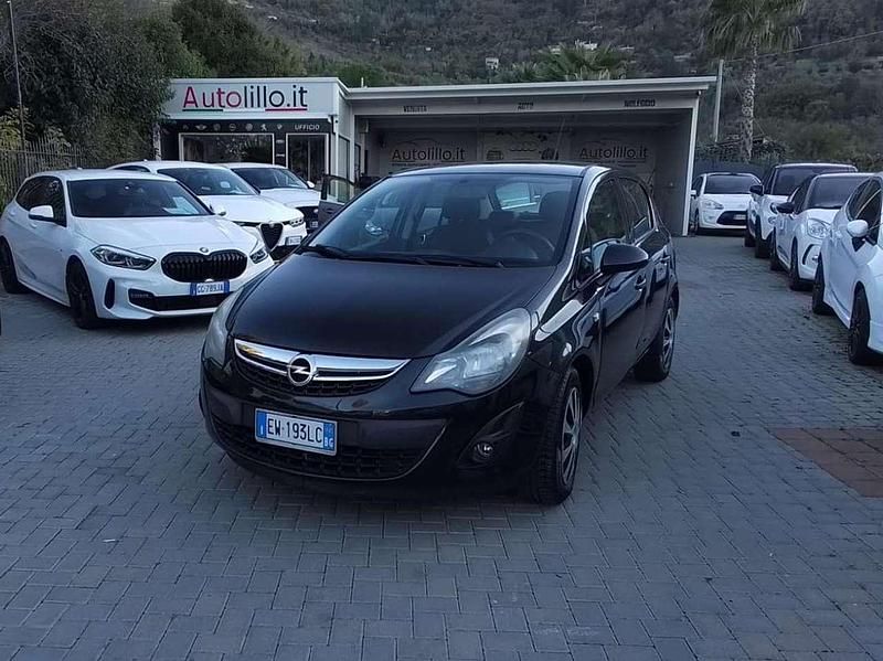 Usata Opel Corsa 75 CV (55 kW) 2014 Nero Utilitaria