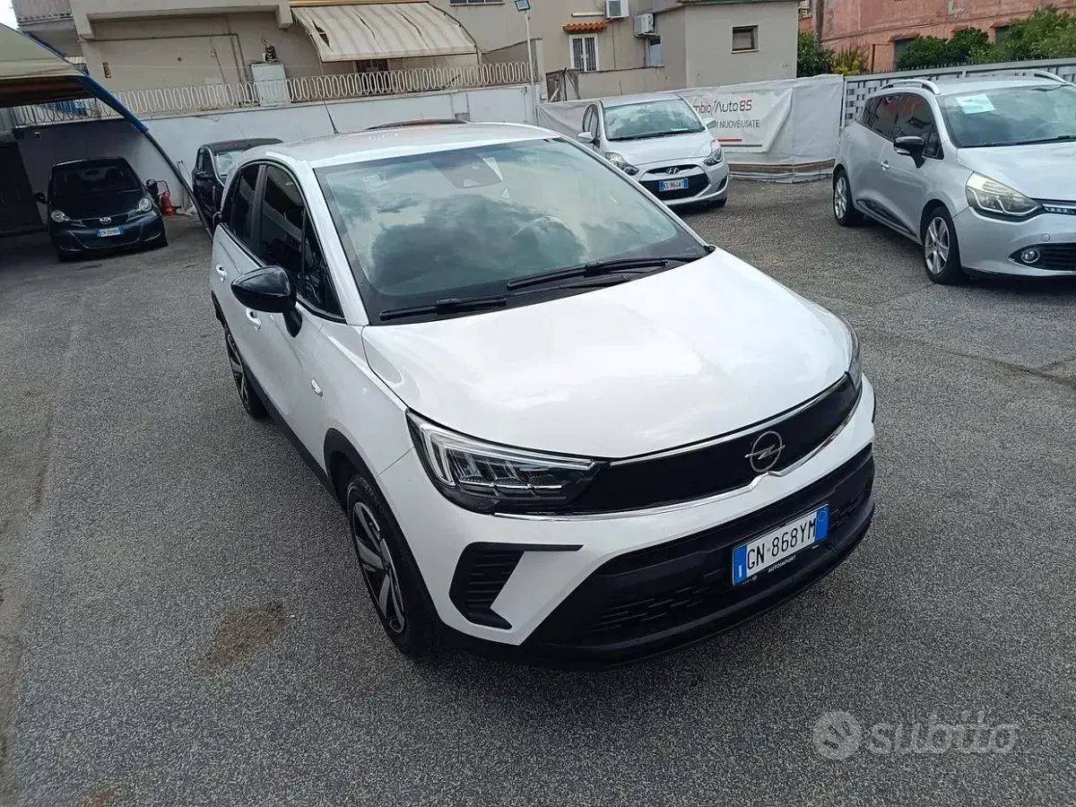 Usata Opel Crossland Edition 110 CV (80 kW) 2023 Bianco SUV