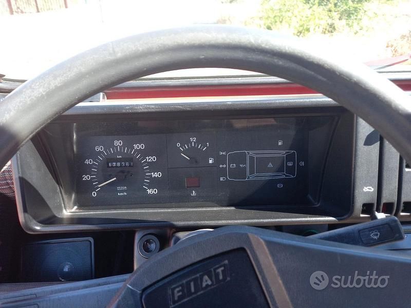 Usata Fiat Panda 34 CV (25 kW) 1991 Rosso Utilitaria