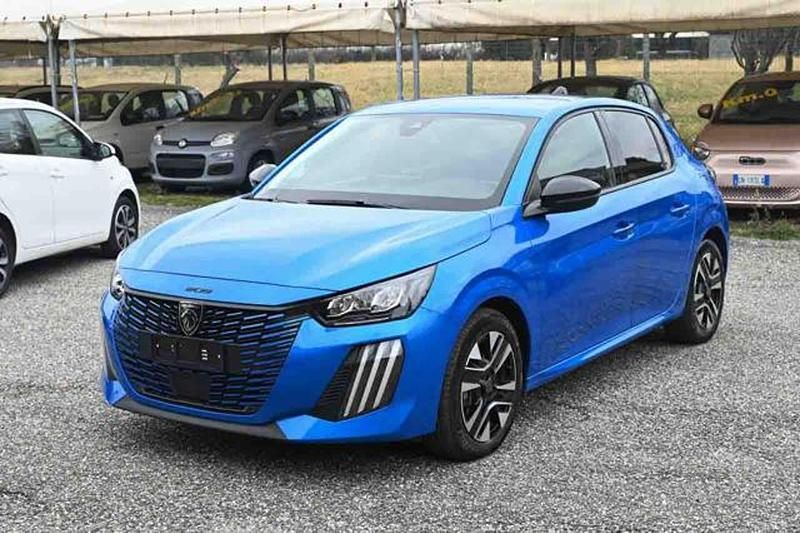 Usata Peugeot 208 Allure 101 CV (74 kW) 2024 Blu Utilitaria