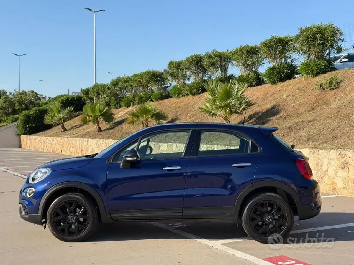 Usata Fiat 500X 95 CV (69 kW) 2019 Bluazzurro SUV