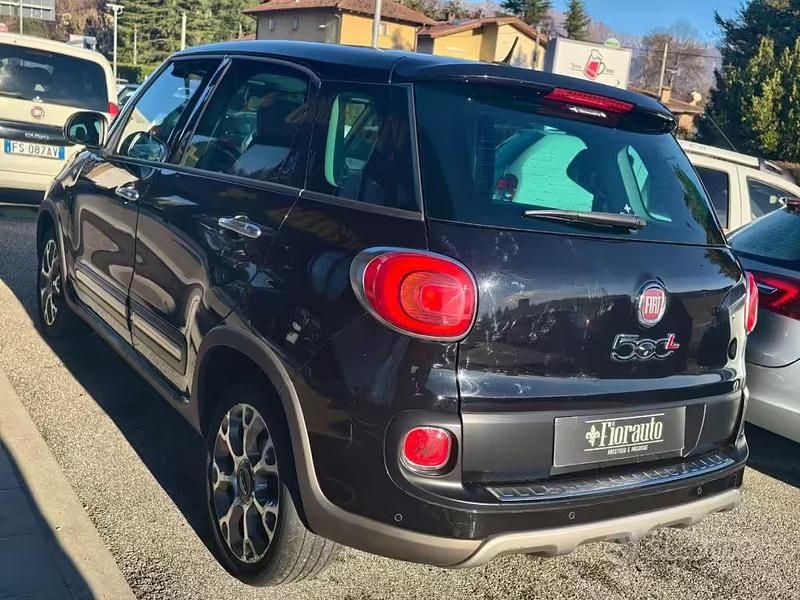 Usata Fiat 500L Trekking 95 CV (69 kW) 2016 Nero Monovolume