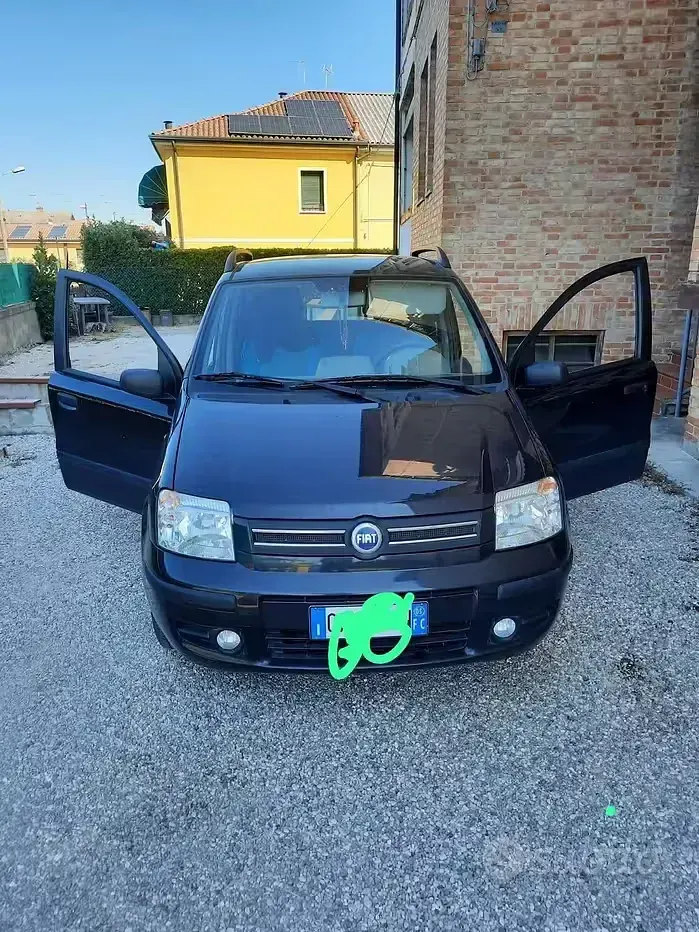 Usata Fiat Panda 60 CV (44 kW) 2005 Nero Utilitaria