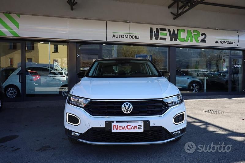 Usata VW T-Roc Advance 150 CV (110 kW) 2018 Bianco SUV