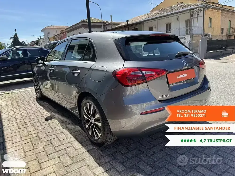 Usata Mercedes A160 Executive 109 CV (80 kW) 2021 Grigio Berlina