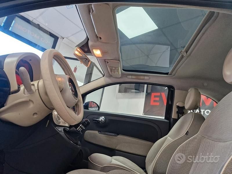 Usata Fiat 500 Lounge 69 CV (50 kW) 2010 Nero Berlina