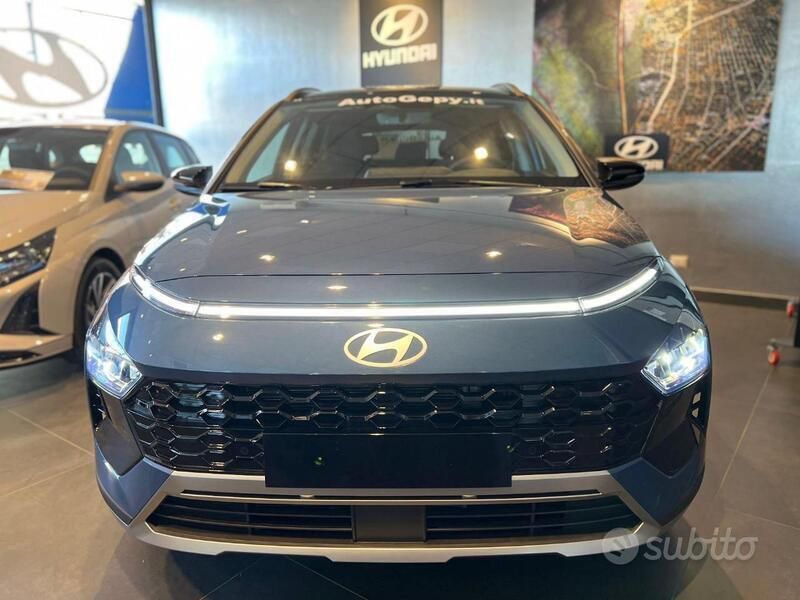 Usata Hyundai Bayon 100 CV (73 kW) 2024 Blu SUV