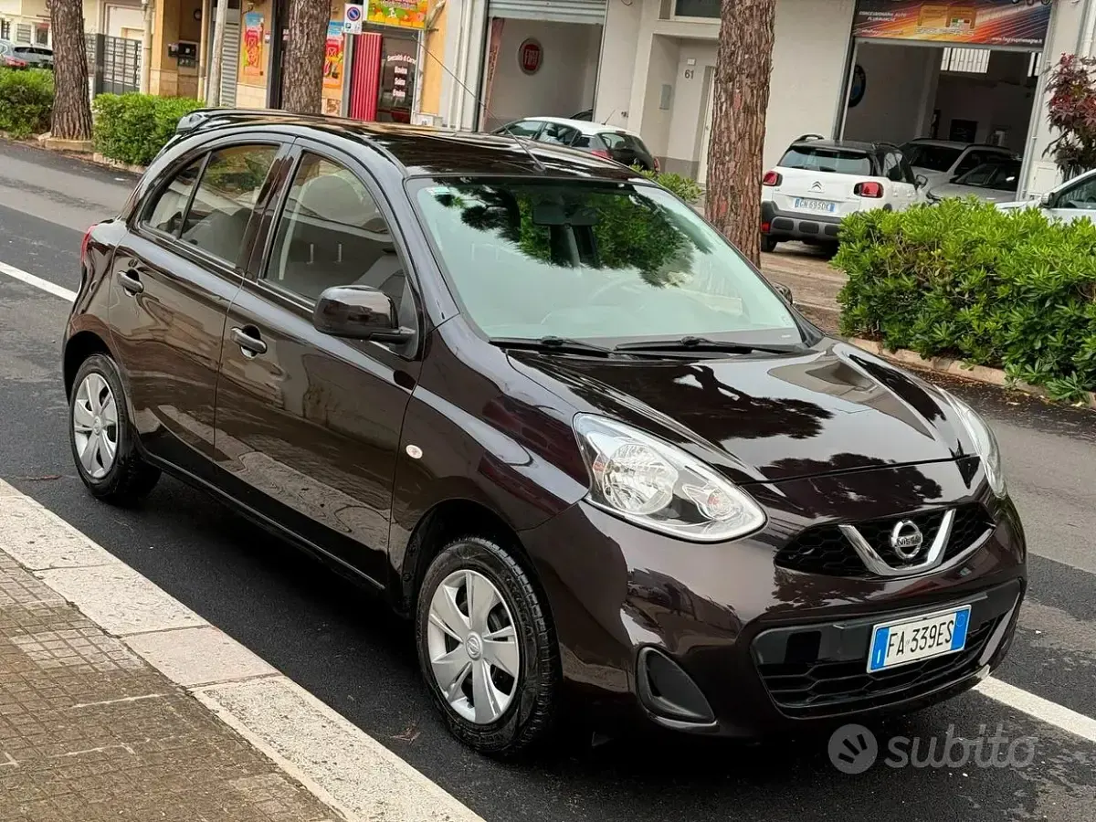 Usata Nissan Micra Acenta 80 CV (58 kW) 2015 Nero Utilitaria