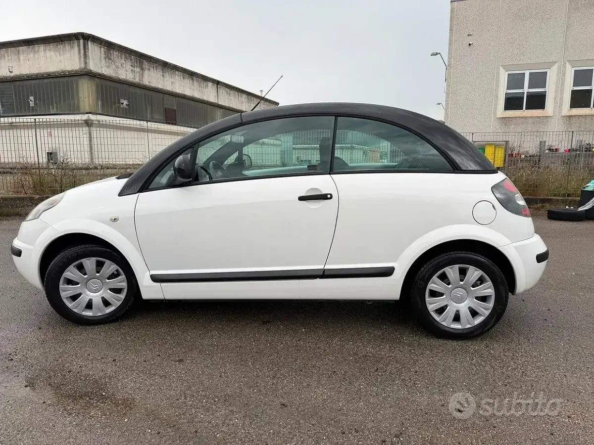 Usata Citroën C3 Pluriel Elegance 73 CV (53 kW) 2009 Bianco Cabrio
