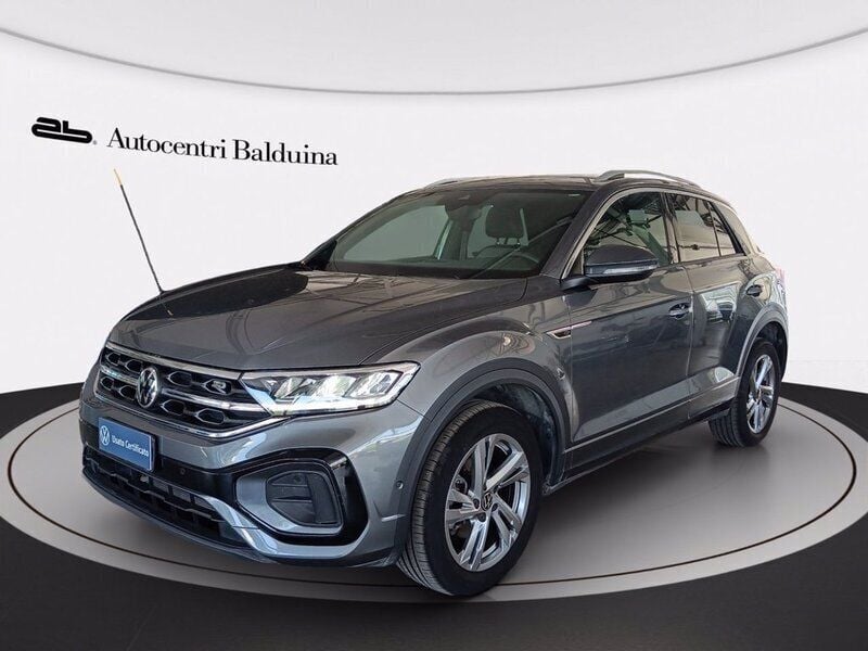 Grigio indyum Usata 2022 VW T-Roc R-line SUV | 23.000 € (Buon prezzo) - Immagine 1/4