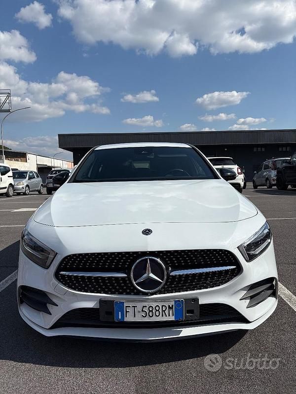 Usata Mercedes A200 Premium 163 CV (119 kW) 2019 Bianco Berlina