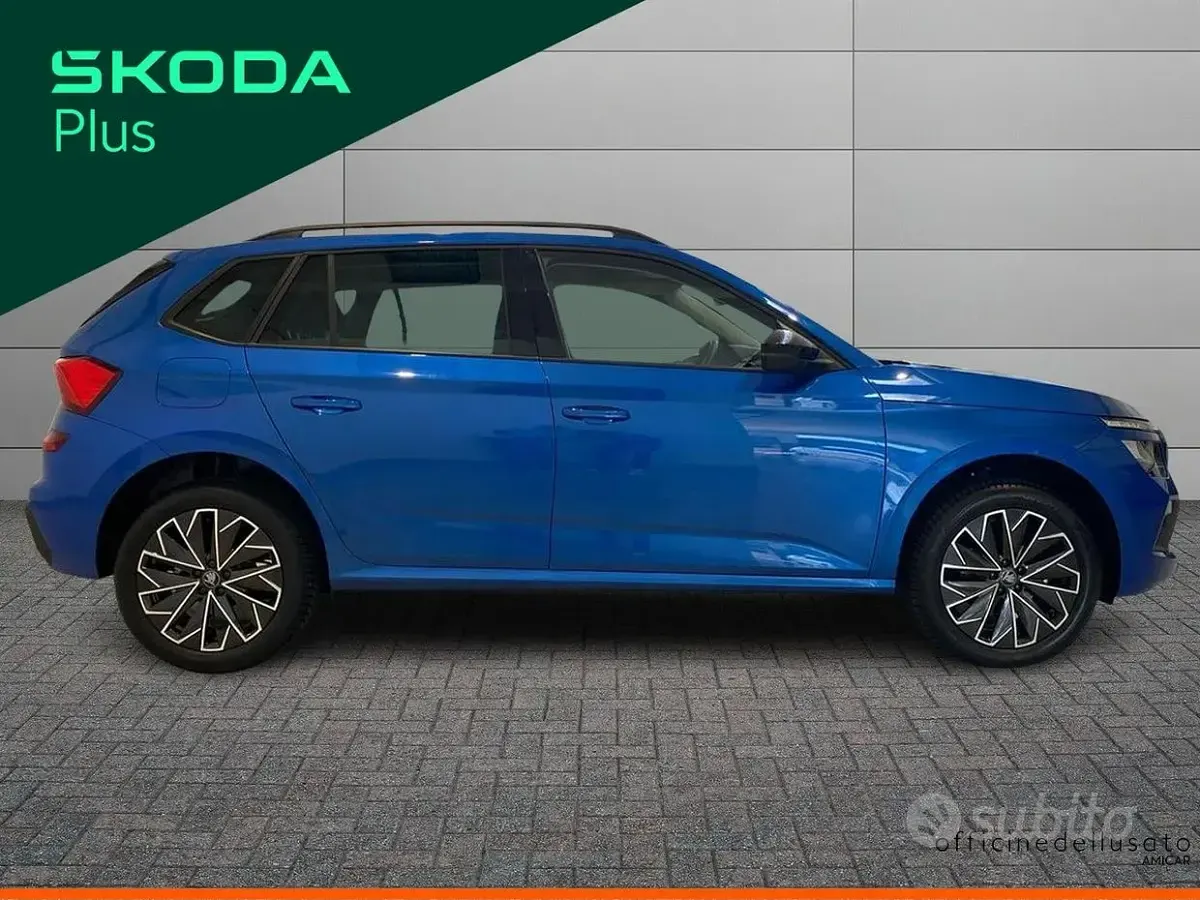 Usata Skoda Kamiq 116 CV (85 kW) 2025 Blu race metallizzato SUV