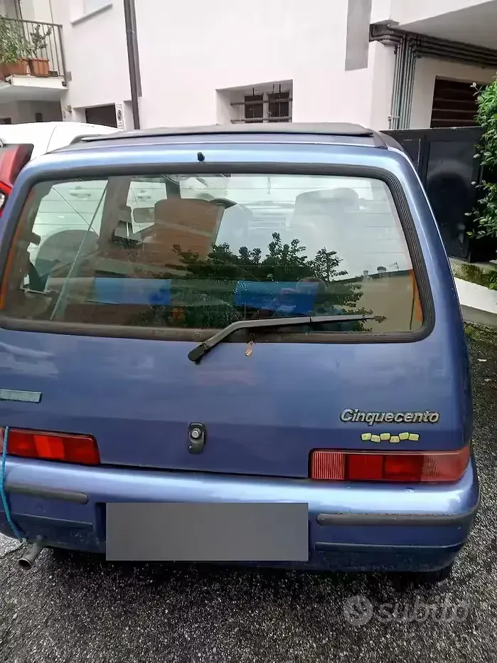 Usata Fiat 500 1996 Blu