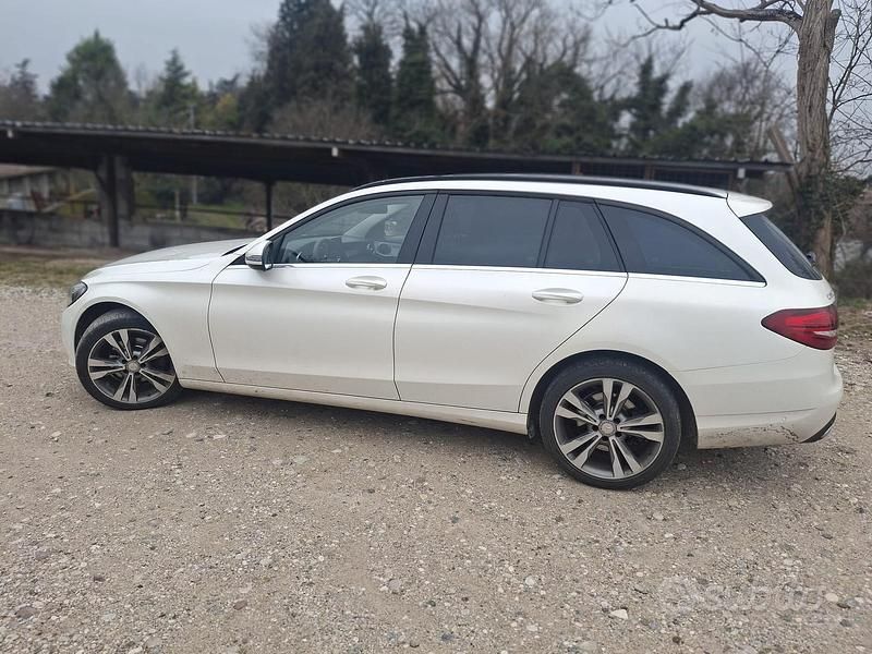Usata Mercedes C220 2016 Bianco Station wagon