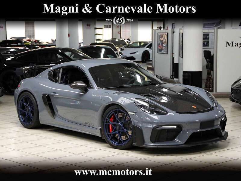Grigio Usata 2022 Porsche 718 Cayman GT4 Chrono Coupé | 157.850 € - Immagine 1/4
