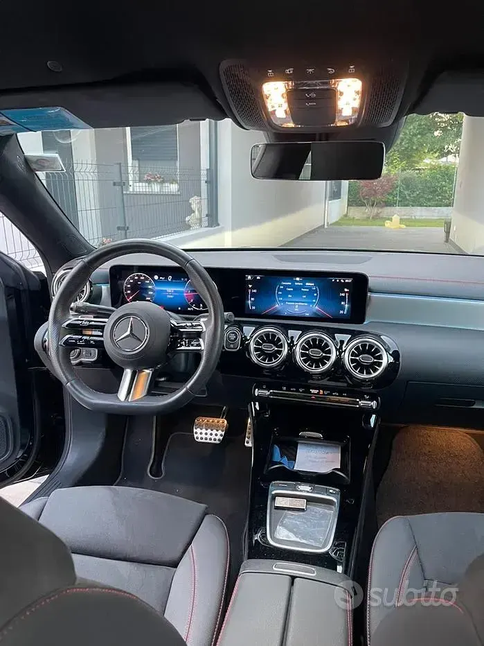Usata Mercedes CLA200 Advanced Plus 150 CV (110 kW) 2024 Nero Coupé
