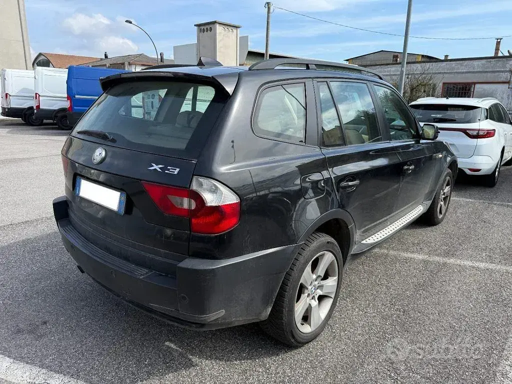 Usata BMW X3 Efficient Dynamics 150 CV (110 kW) 2006 Nero metallizzato SUV