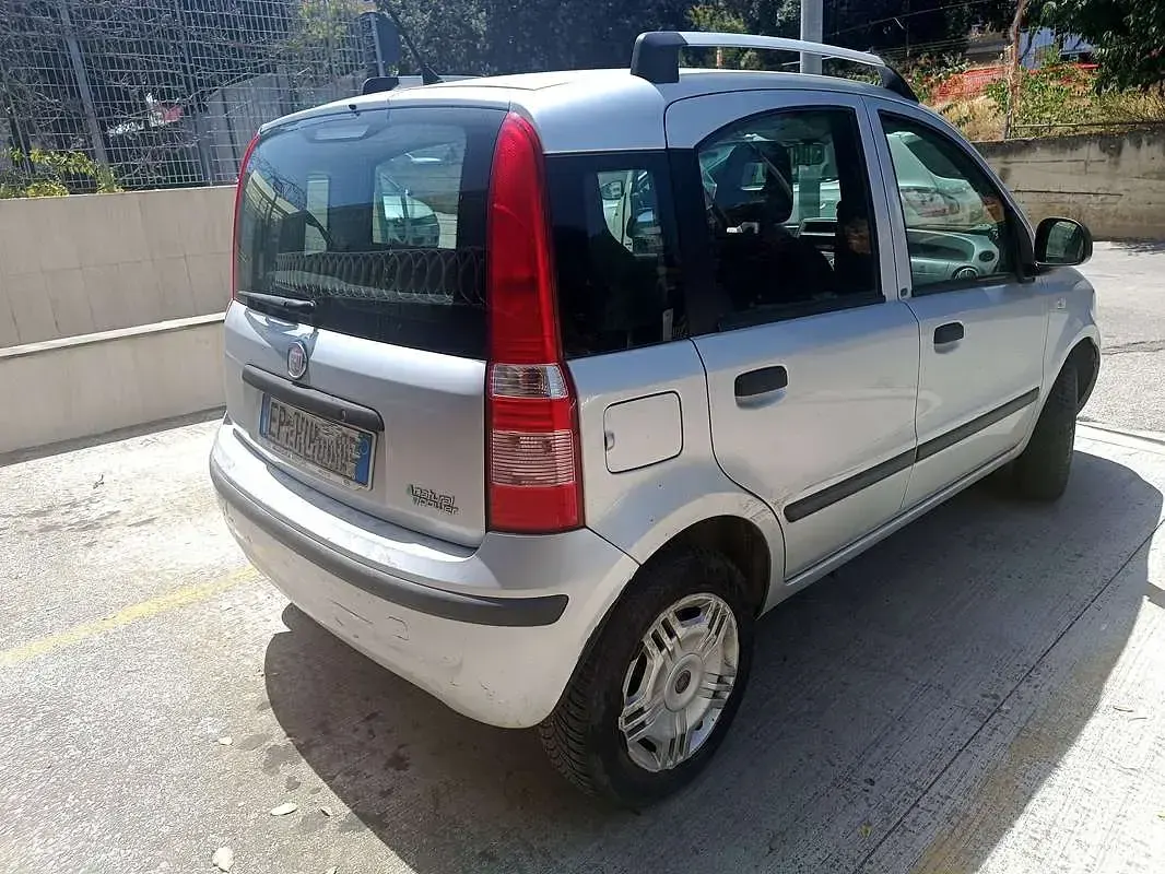 Usata Fiat Panda Active 60 CV (44 kW) 2012 Argento Utilitaria