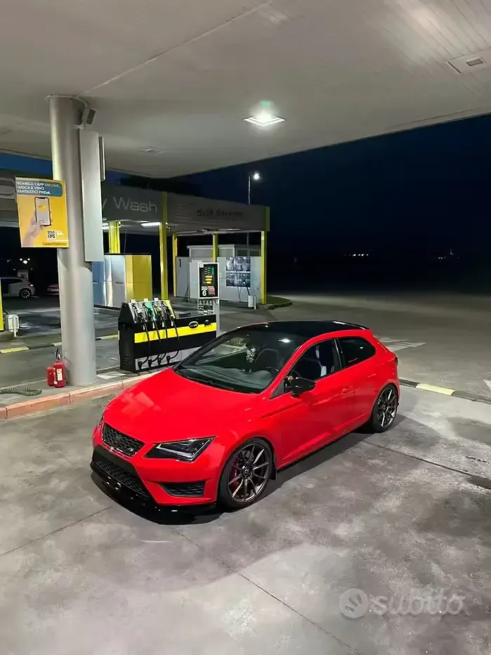 Usata Seat Leon CUPRA 280 CV (205 kW) 2015 Rosso