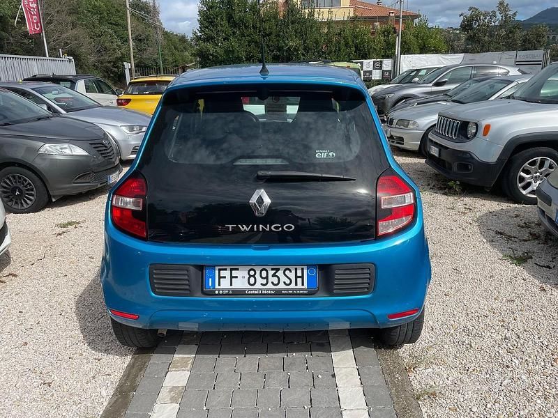 Usata Renault Twingo SE 69 CV (50 kW) 2016 Blu Utilitaria