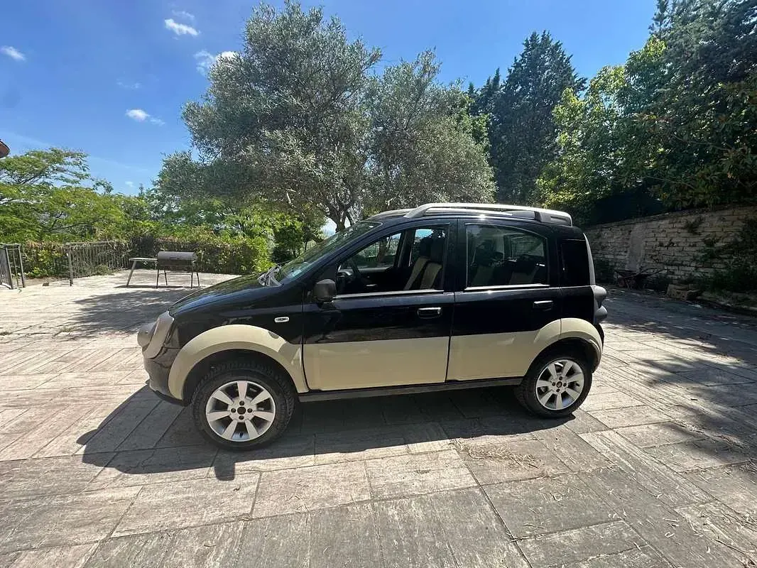 Usata Fiat Panda 4x4 Cross 69 CV (50 kW) 2008 Nero Utilitaria