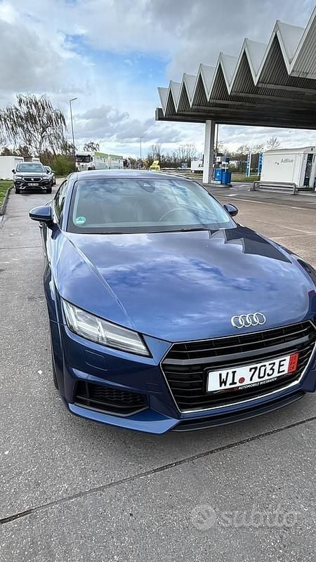 Usata Audi TT S-Line 230 CV (169 kW) 2017 Blu Coupé