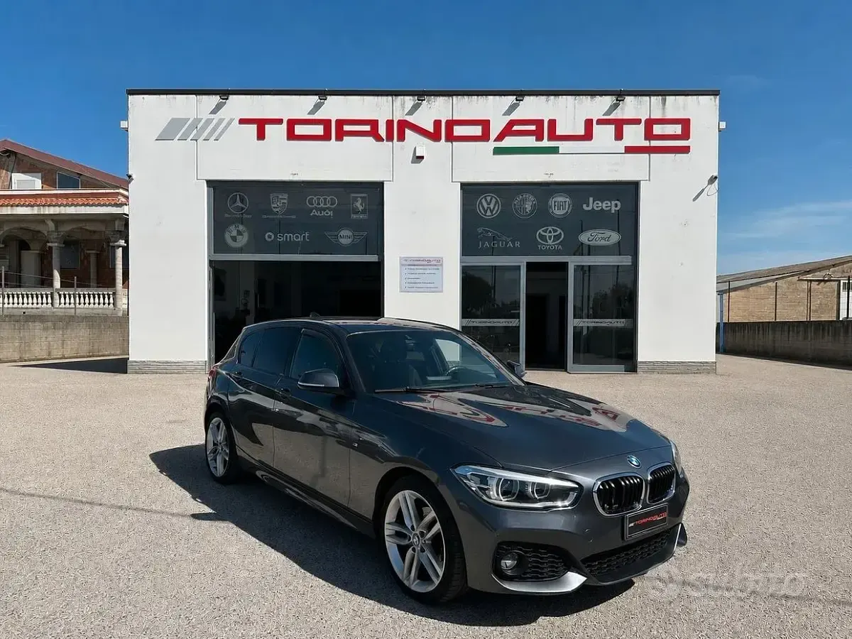 Usata BMW 120 M Sport 190 CV (139 kW) 2017 Grigio Utilitaria