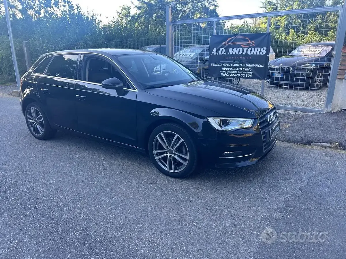 Usata Audi A3 Business 105 CV (77 kW) 2014 Nero Berlina
