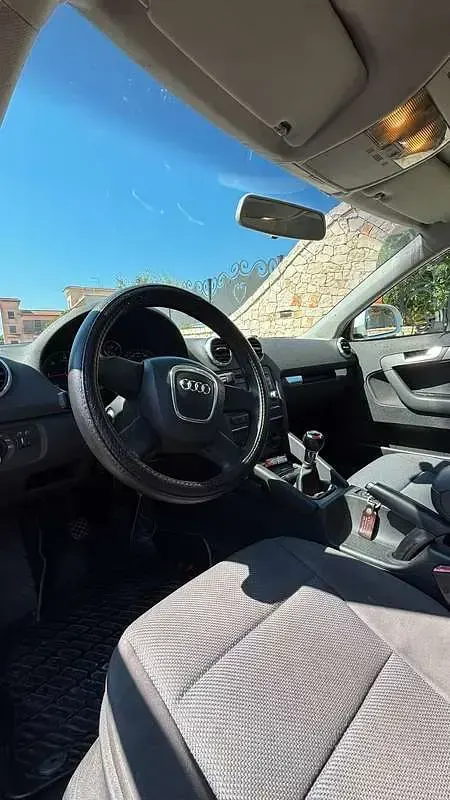 Usata Audi A3 Attraction 140 CV (102 kW) 2009 Nero Utilitaria