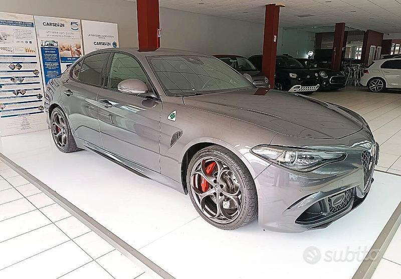 Usata Alfa Romeo Giulia Quadrifoglio 510 CV (375 kW) 2021 Gray Berlina