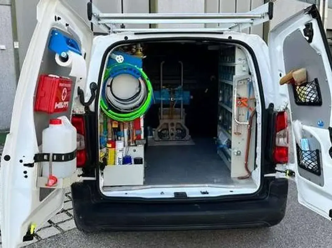 Usata Peugeot Partner 99 CV (72 kW) 2019 Bianco Monovolume