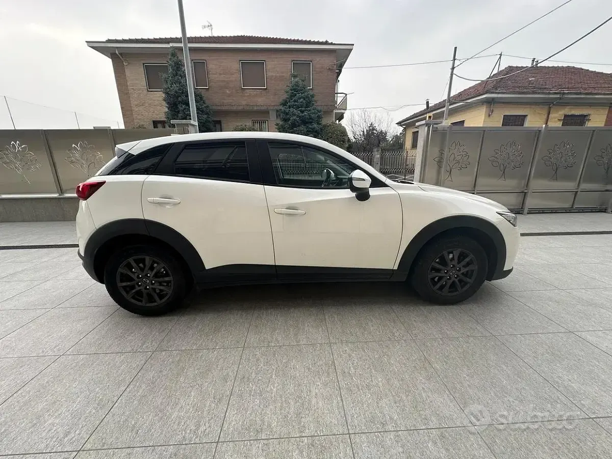 Usata Mazda CX-3 Evolve 105 CV (77 kW) 2017 Bianco SUV