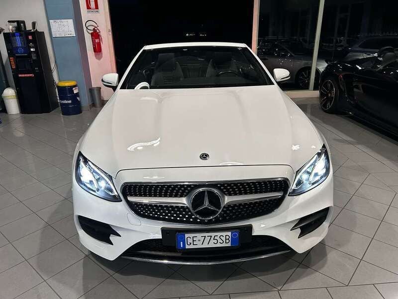 Usata Mercedes E200 Premium Plus 197 CV (144 kW) 2019 Bianco Cabrio