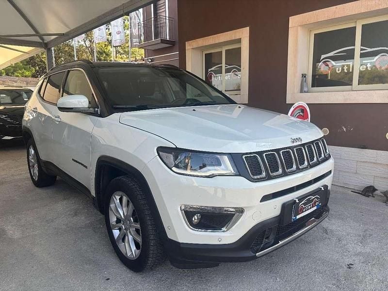 Bianco Usata 2021 Jeep Compass Limited SUV | 19.900 € (Buon prezzo) - Immagine 1/4