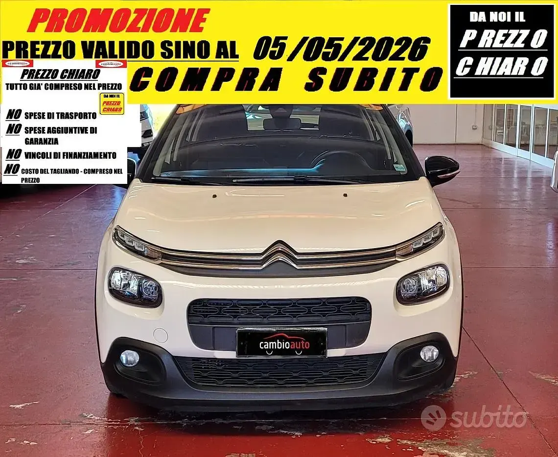 Usata Citroën C3 Feel 102 CV (75 kW) 2020 Bianco Utilitaria