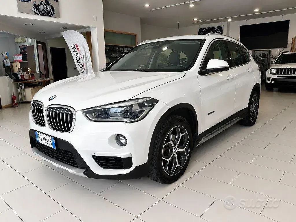Usata BMW X1 xLine 116 CV (85 kW) 2017 Bianco SUV