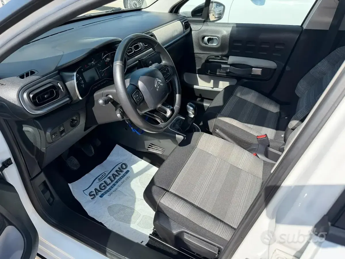 Usata Citroën C3 PureTech 82 CV (60 kW) 2017 Bianco Berlina