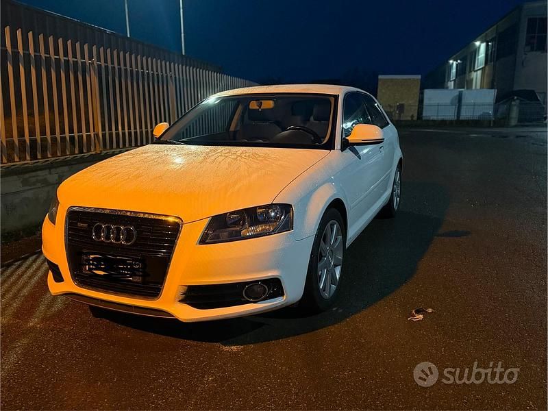 Usata Audi A3 Ambition 140 CV (102 kW) 2011 Bianco Utilitaria