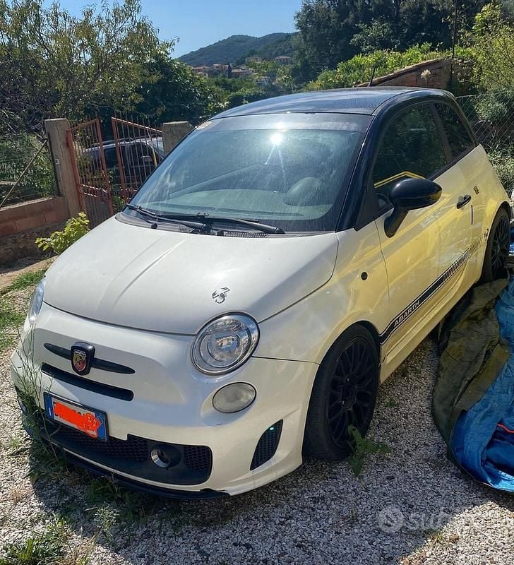 Usata Abarth 500 140 CV (102 kW) 2009 Bianco Utilitaria