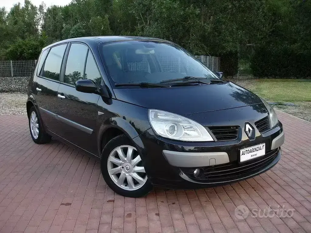 Usata Renault Scenic E-Tech Dynamique 106 CV (77 kW) 2007 Nero Monovolume