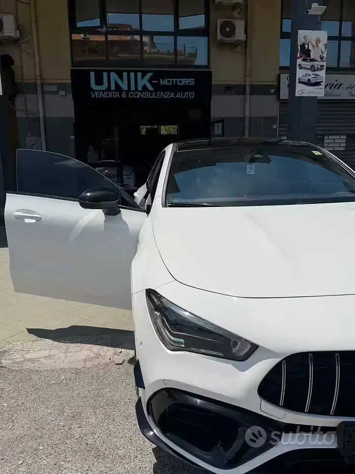 Usata Mercedes CLA45 AMG AMG 421 CV (309 kW) 2021 Bianco Coupé