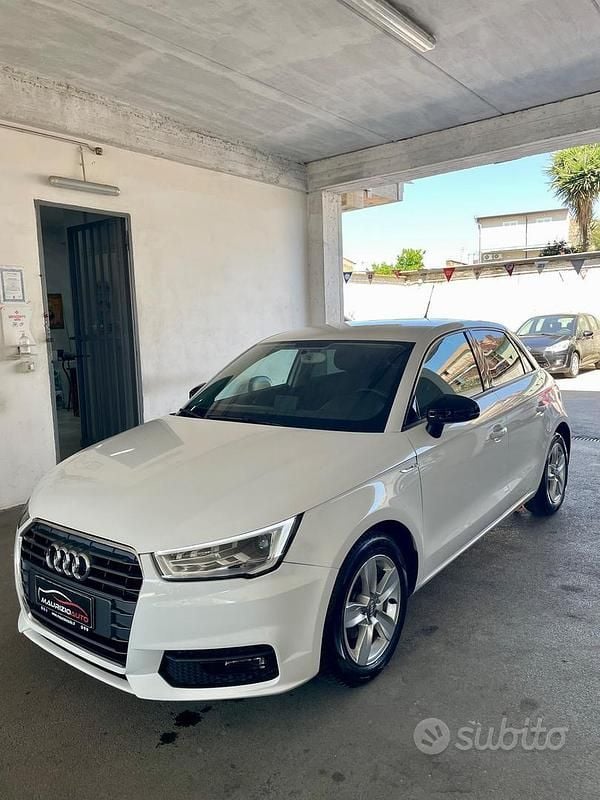 Usata Audi A1 Sport 90 CV (66 kW) 2015 Bianco Utilitaria